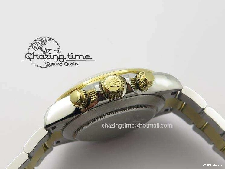 0405 Colorful Daytona SS YG 116523 JF Best Edition Gray Dial On SS YG Bracelet A 3897